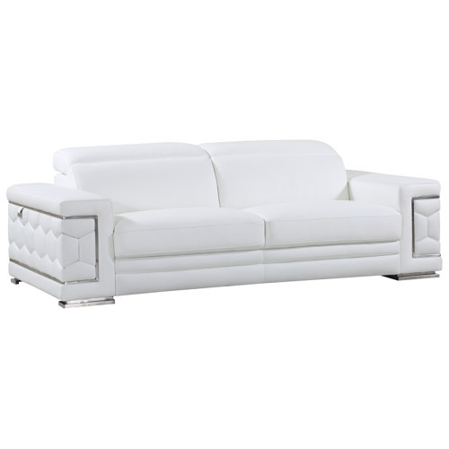 Wayfair Leather White Sofas You'll Love in 2023